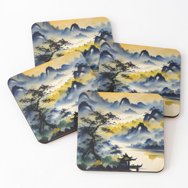 Item preview, Beautiful Asian landscape  designed and sold by Coolparrotgirl.