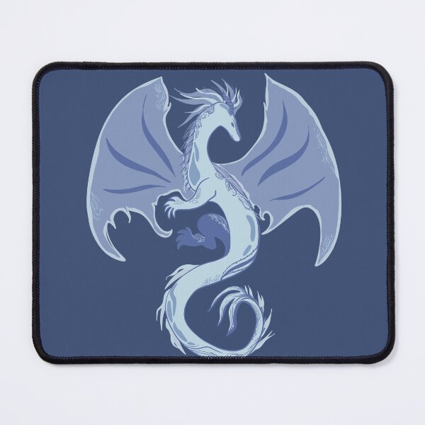 Item preview, Blue Ethereal Moon Dragon designed and sold by Sophie Elaina Designs.