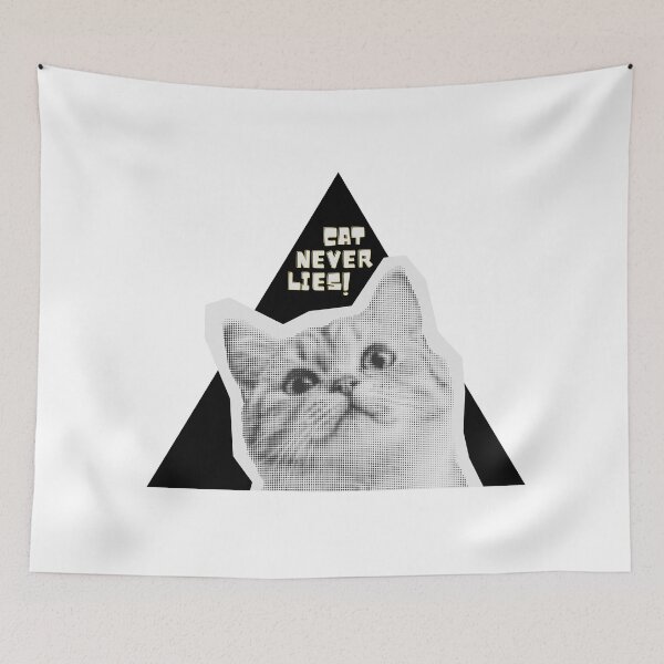 Item preview, ¡El gato nunca miente! designed and sold by 45CreativeClub.