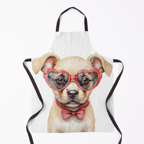 Item preview, Cute Baby Puppy with Glasses designed and sold by CreatedbyKandJ.