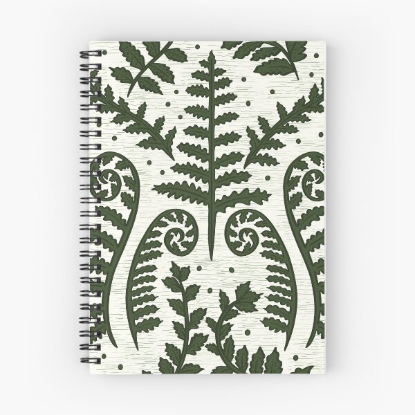 Item preview, Fern Varieties (Dark Green/Off-White) designed and sold by FrancineMaile.