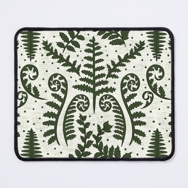 Item preview, Fern Varieties (Dark Green/Off-White) designed and sold by FrancineMaile.