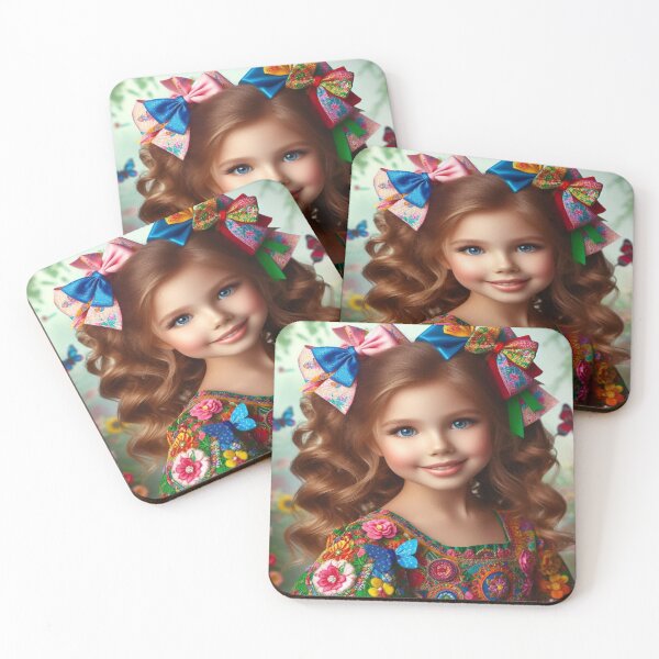 Item preview, Glamour meets elegance: Dolled Up girl portrait designed and sold by FotoworldEdel.