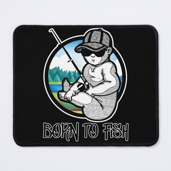 Item preview, BORN TO FISH designed and sold by FFgraphix-za.