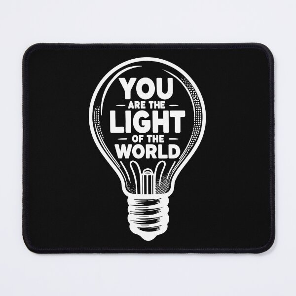 Item preview, Matthew 5:14 You Are The Light Of The World designed and sold by plushism.