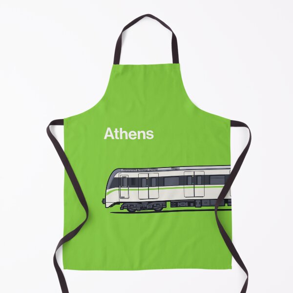 Item preview, Athens 3rd Gen World Train Side Greece designed and sold by VoodooCircus.