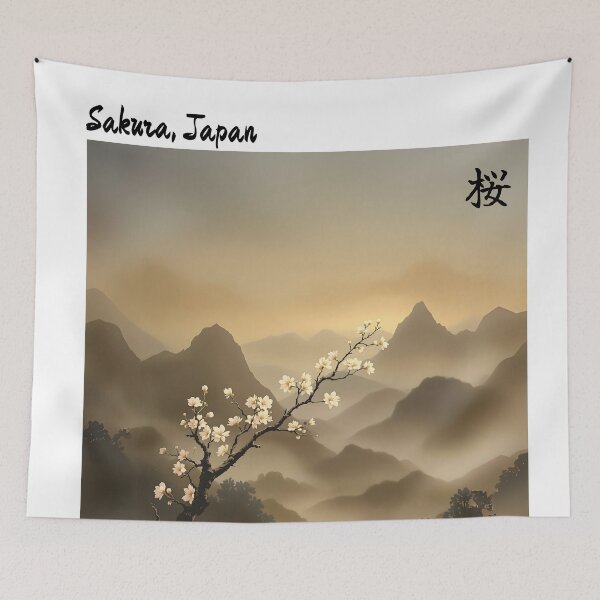 Item preview, Sakura,Japanese cherry blossom designed and sold by Coolparrotgirl.
