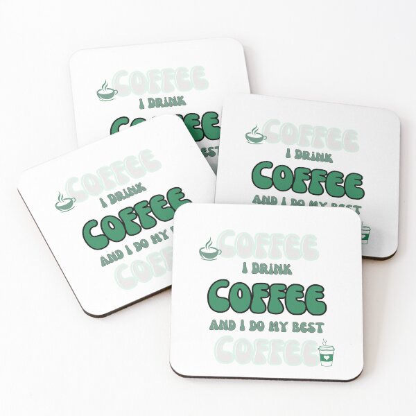 Item preview, I Drink Coffee and Do My Best designed and sold by elizabethdancer.