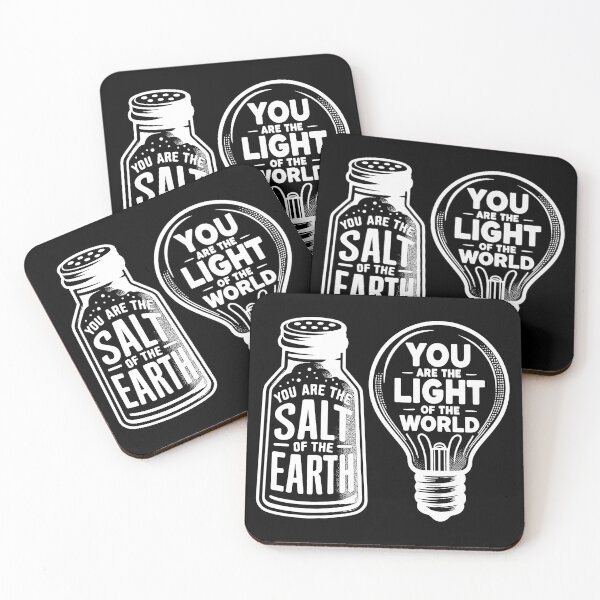 Item preview, Matthew 5:13-14 Salt and Light designed and sold by plushism.