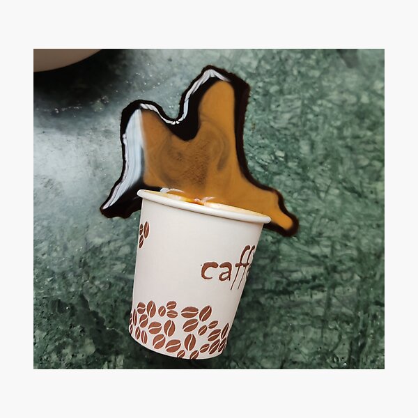 Aperçu de l'œuvre Oups café créée et vendue par Marmir3014.