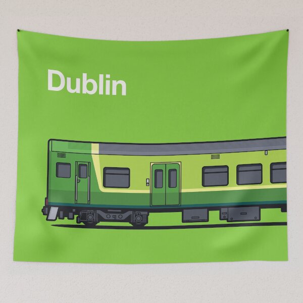 Item preview, Dublin 8500 Class World Train Side Ireland designed and sold by VoodooCircus.