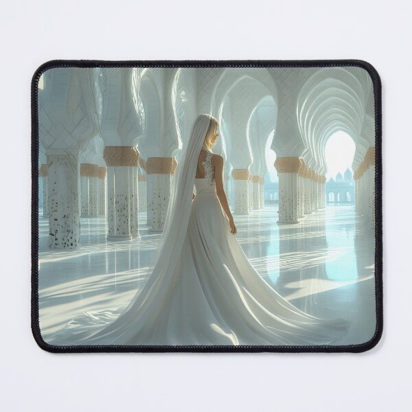 Item preview, Majestic woman in ethereal architectural masterpiece. designed and sold by Artessie.