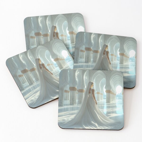 Item preview, Majestic woman in ethereal architectural masterpiece. designed and sold by Artessie.