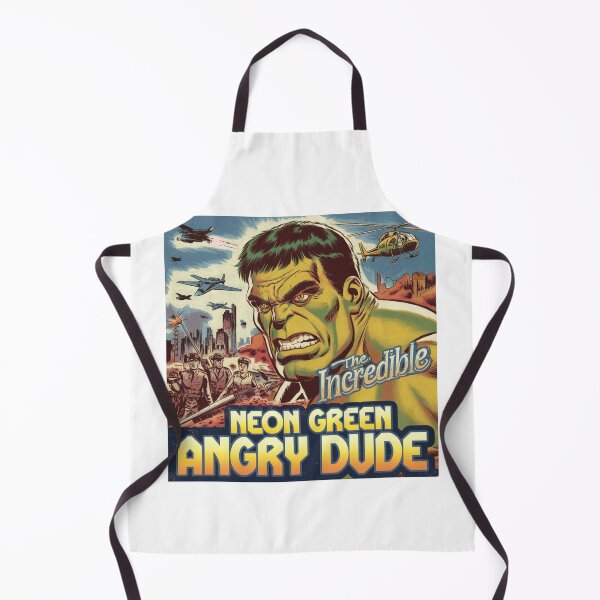 Item preview, angry dude, monster, superhero, green, funnyfits70, Humor, Funny, retro, vintage, funny quotes, animal humor, designed and sold by FunnyFits70.