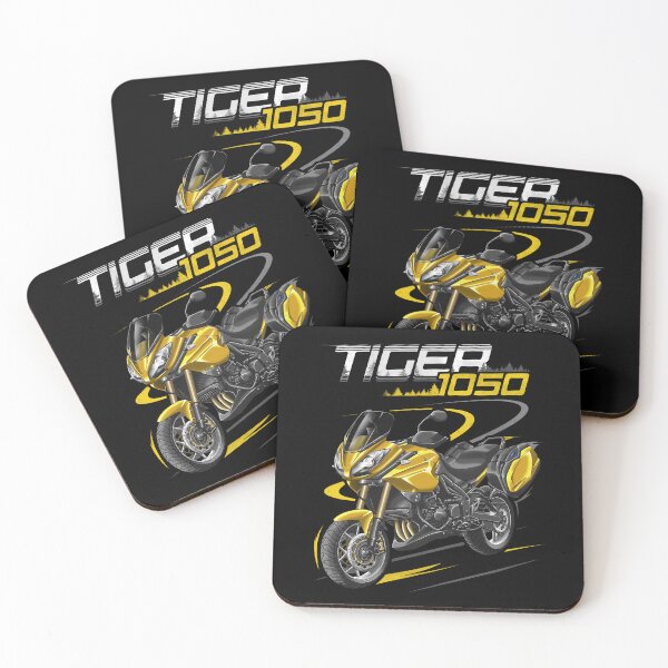 Item preview, Motorcycle Tiger 1050 2007 (Scorched Yellow + bags) for Motorcycle Riders designed and sold by MotoApparelHub.