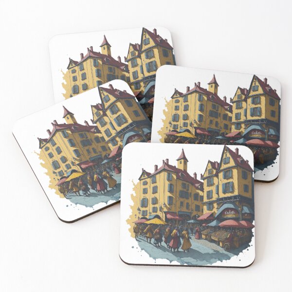 Item preview, Sunlit Market: A Medieval European Town designed and sold by Dr-Kane.