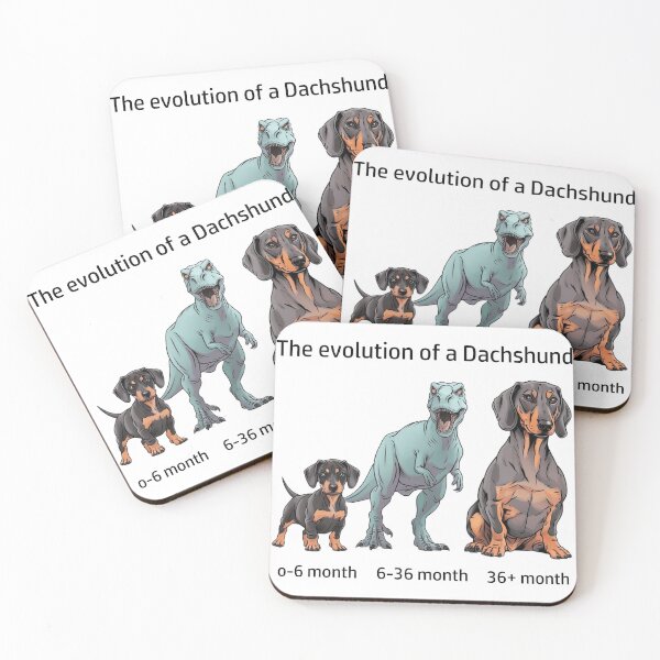 Item preview, The Evolution of a Dachshund designed and sold by Ranout.