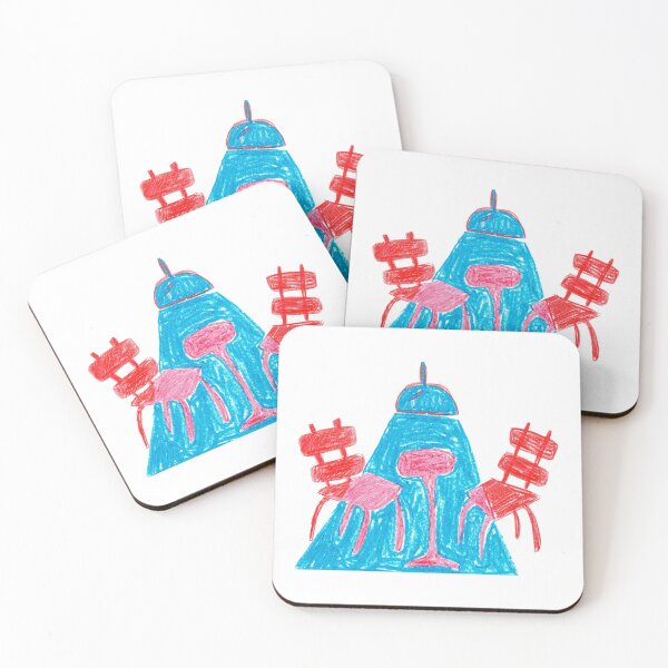 Item preview, Floating Chairs in Blue and Red designed and sold by cosisdeirina.
