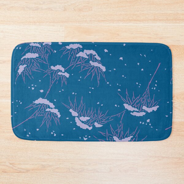Item preview, Snow on Bamboo, Winter in Japan - Japanese seamless vintage pattern designed and sold by Japan Design Prints.