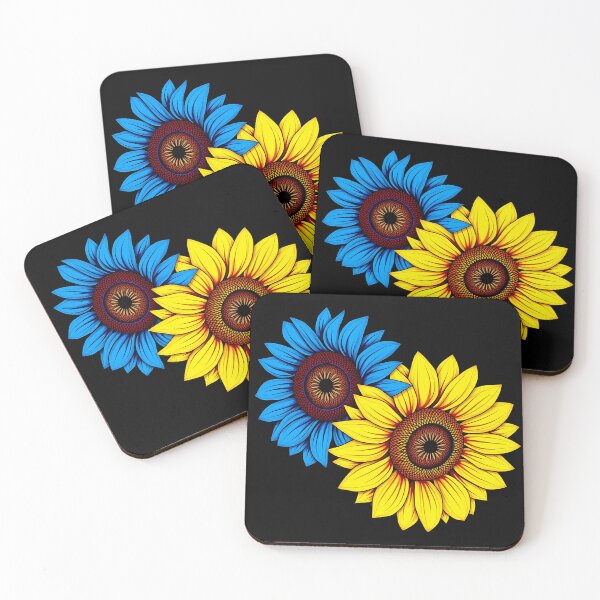 Item preview, Blue and Yellow Sunflower Ukraine Support designed and sold by svarupa.