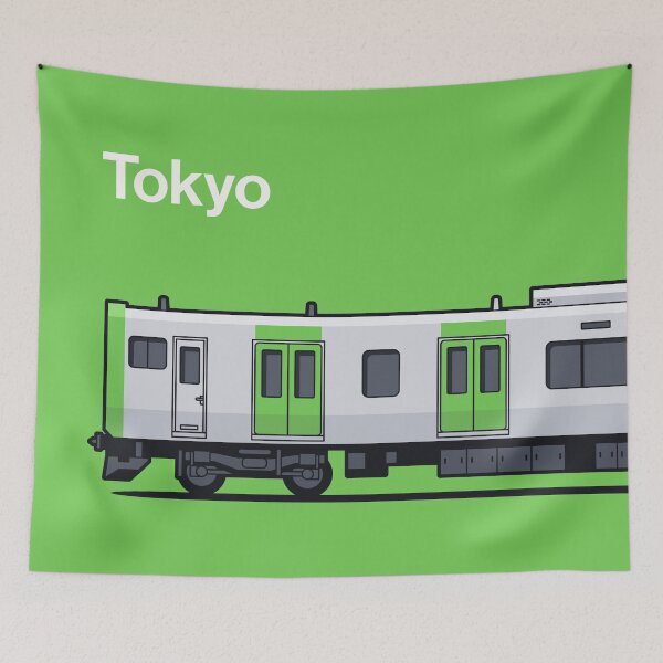 Item preview, Tokyo Yamanote E235 Series World Train Side Japan designed and sold by VoodooCircus.