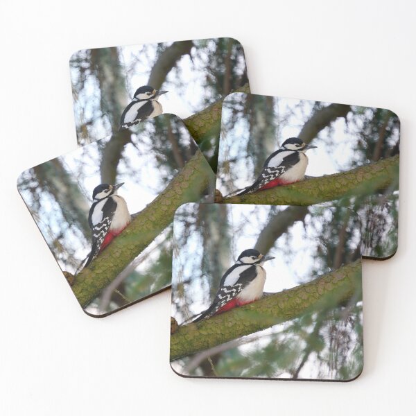 Item preview, Just wondering. Great spotted woodpecker designed and sold by Jouko Lehto Photography.
