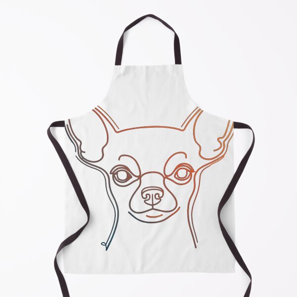 Item preview, Chihuahua One Line Art Colorful Retro designed and sold by hemp3x.