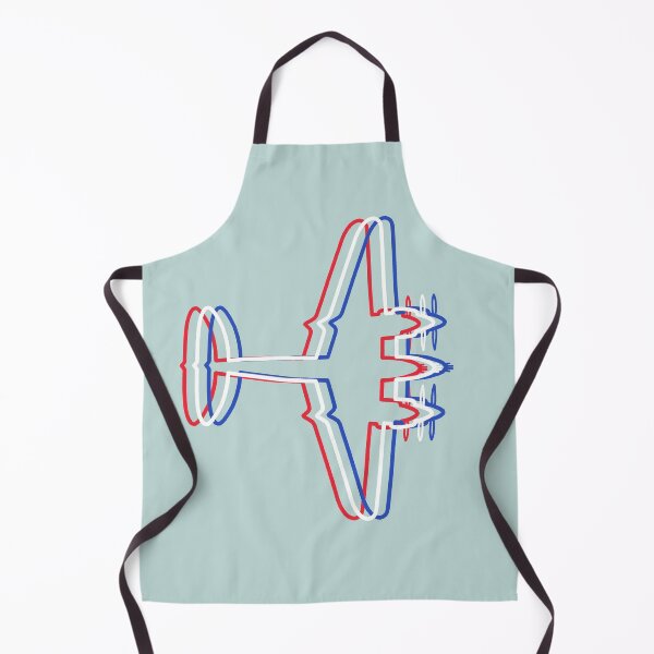 Item preview, Mosquito WW2 combat aircraft outline red white blue designed and sold by soitwouldseem.