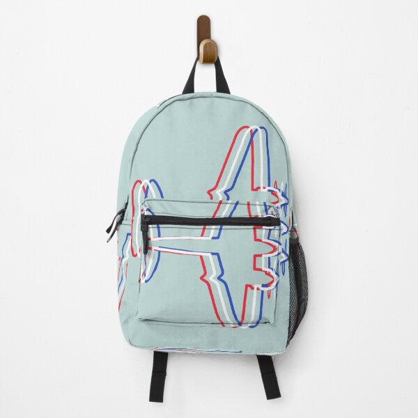Item preview, Mosquito WW2 combat aircraft outline red white blue designed and sold by soitwouldseem.