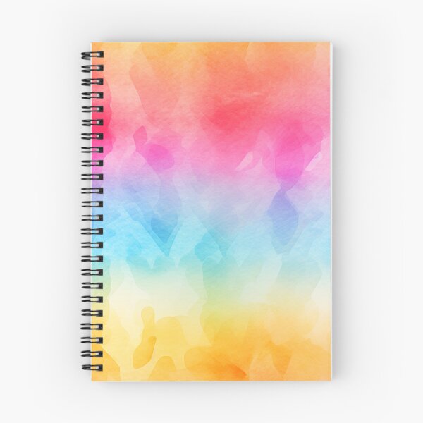 Item preview, Rainbow abstract watercolor designed and sold by DigitaICraft.