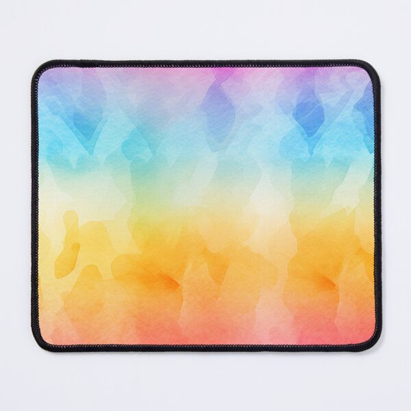 Item preview, Rainbow abstract watercolor designed and sold by DigitaICraft.