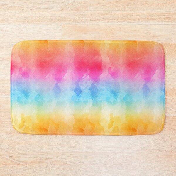 Item preview, Rainbow abstract watercolor designed and sold by DigitaICraft.