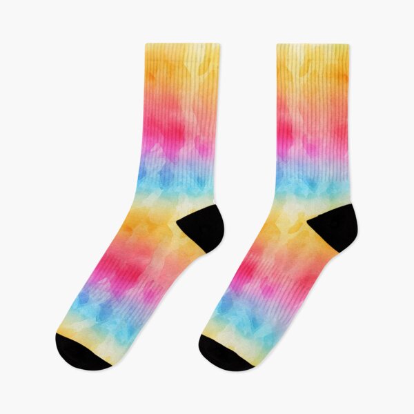 Item preview, Rainbow abstract watercolor designed and sold by DigitaICraft.