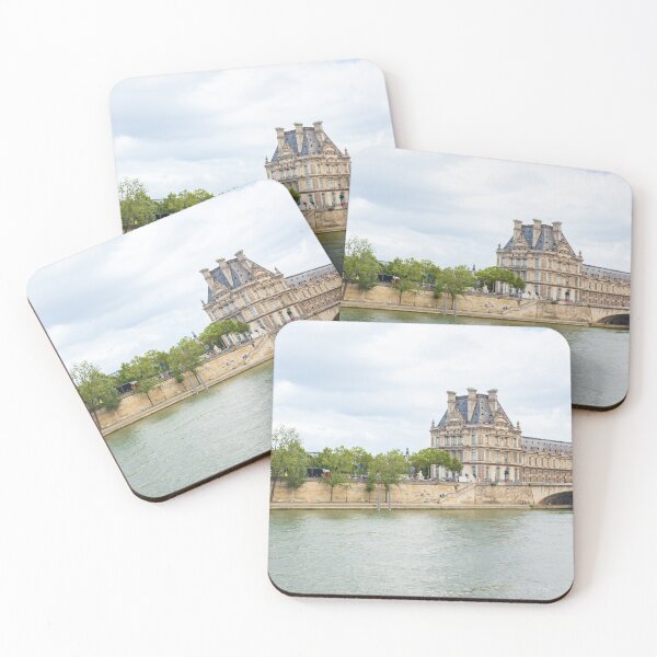 Item preview, The quai des Tuileries, the river Seine and the Louvre (Paris, France) designed and sold by PariSeine.