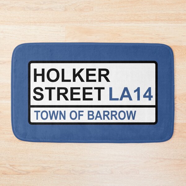 Item preview, Barrow Holker Street Iconic Street Sign designed and sold by DelfDesign.