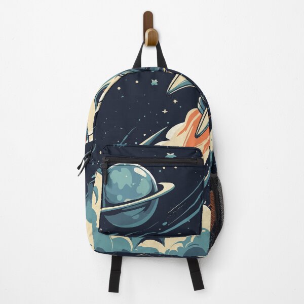 Item preview, Space Exploration – Vintage-Inspired Rocket Illustration designed and sold by Moss and Moon Studio.