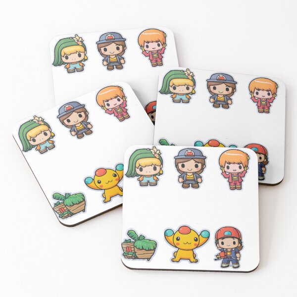 Item preview, Toys For Tots funny characters stickers designed and sold by JanChryzostom.