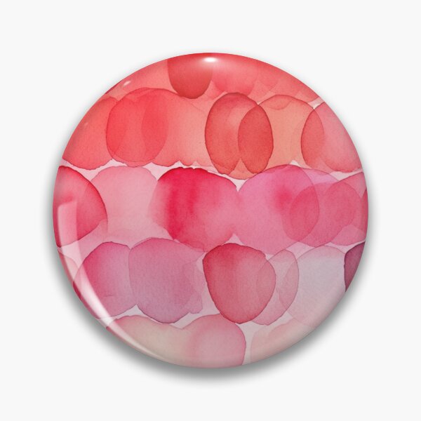 Item preview, Red watercolor dots designed and sold by DigitaICraft.
