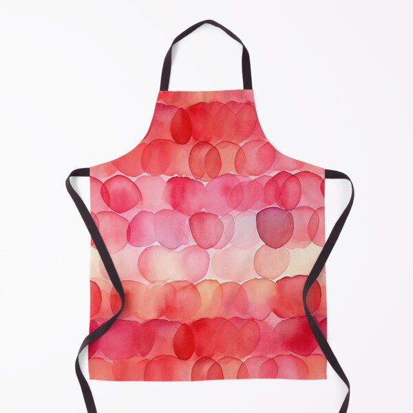 Item preview, Red watercolor dots designed and sold by DigitaICraft.
