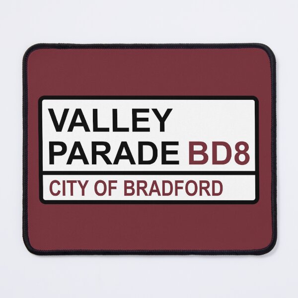 Item preview, Bradford City Valley Parade Iconic Street Sign designed and sold by DelfDesign.