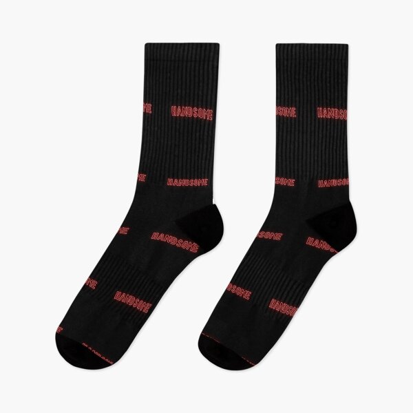 Item preview, Handsome red neon text  designed and sold by jackoslimited.