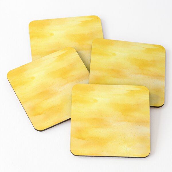 Item preview, Yellow abstract watercolor designed and sold by DigitaICraft.