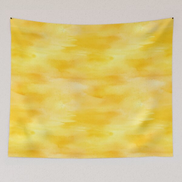 Item preview, Yellow abstract watercolor designed and sold by DigitaICraft.