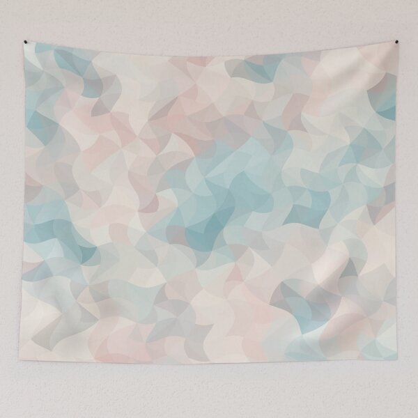 Item preview, Soft Pastel Curves Abstract Design designed and sold by Patternair.