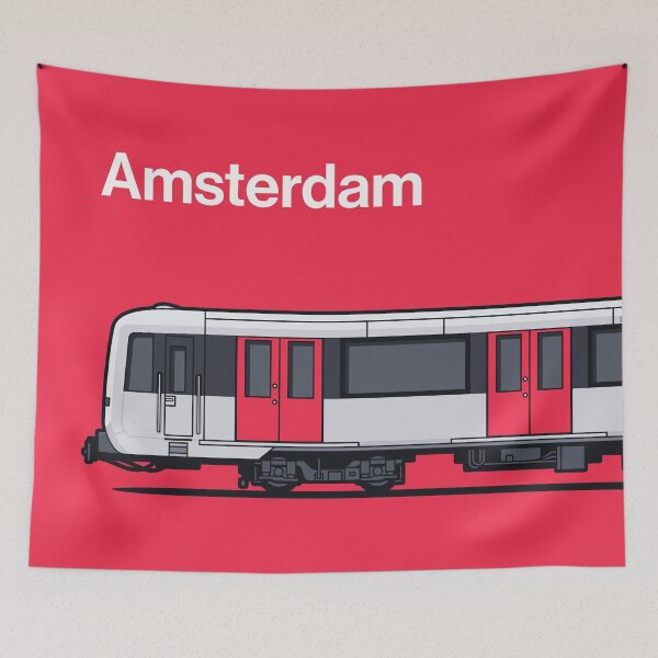 Item preview, Amsterdam M5 Series World Train Side Netherlands designed and sold by VoodooCircus.