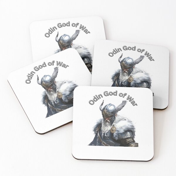 Item preview, Odin the Allfather: God of War designed and sold by ValhallaPrint.