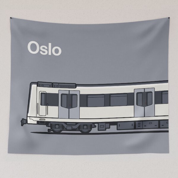 Item preview, Oslo MX3000 Series World Train Side Norway designed and sold by VoodooCircus.