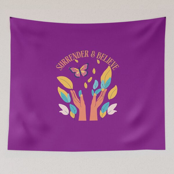 Item preview, Surrender  & Believe  designed and sold by LevelUpYourMotivation.