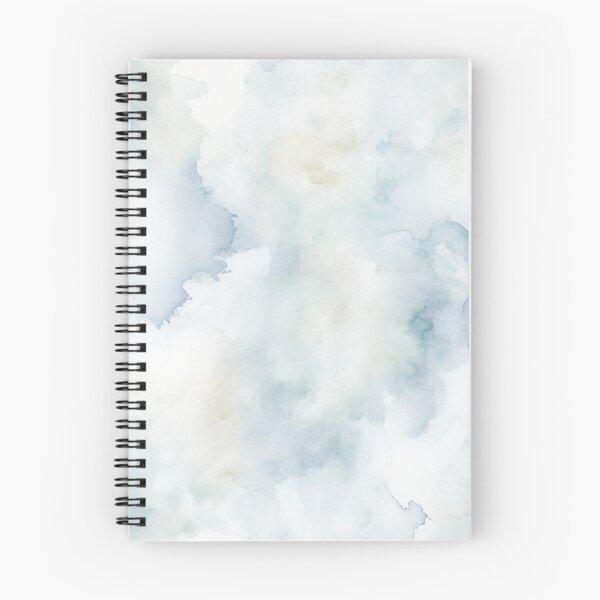 Item preview, White Clouds Abstract Watercolor designed and sold by DigitaICraft.