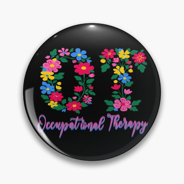 Item preview, Occupational Therapy Vintage Flower OT OTA Therapist designed and sold by Colorfulman.